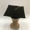 The performance of black non-woven fabric graduation hats, doctoral hats, and graduation celebration hats for foreign trade students Specification image